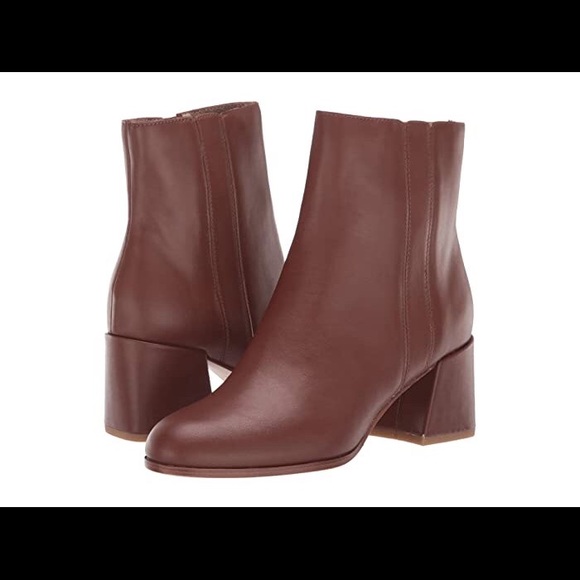 New Leather Eileen Fisher Tris Bootie - Picture 1 of 5